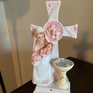 Baptism statue